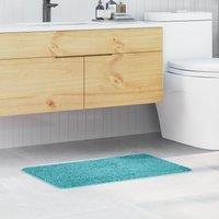 Bath Mat Rectangular Turquoise 50x80 cm Polypropylen Non-Slip