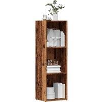 Book Cabinet Old Wood 36x30x114 cm Engineered Wood