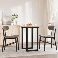 Dining Table Legs O-Frame 60x40x73 cm Steel