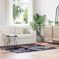 Shaggy Rug High Pile NAVARRA Dark Grey 120x170 cm Polyester