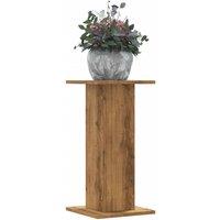 Berkfield Home Plant Stands 2 pcs Artisian Oak 30x30x60 cm Engineered Wood in Brown | Size: 30 x 30 x 60 cm