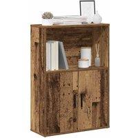 Bookcase Old Wood 60x24x85 cm Engineered Wood