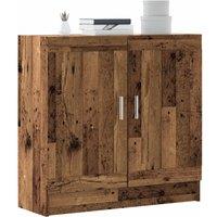 Book Cabinet Old Wood 82.5x30.5x80 cm Engineered Wood