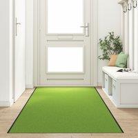 Berkfield Home Washable Green Doormat 120x400 cm | Size: Medium