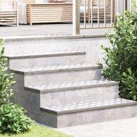 Berkfield Home Aluminium Checker Plates 2 pcs Anti-Slip 100x30 cm in Silver | Size: Medium