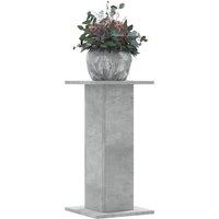 Berkfield Home Plant Stands 2 pcs Concrete Grey 30x30x60 cm Engineered Wood | Size: 30 x 30 x 60 cm