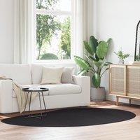 Berkfield Home Rugs Black Wool 160 x 230 cm Decorative Inlays Area Rug Other | Size: Medium