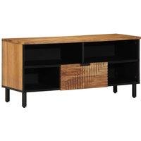 Berkfield Home TV Cabinet 100x33, 5x46 cm Solid Wood Acacia in Brown