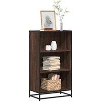 Berkfield Home Book Cabinet Brown Oak 60x35x107.5 cm Engineered Wood