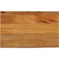 Table Top Live Edge 50x40x2.5 cm Solid Wood Mango