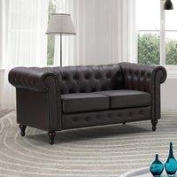 Artemis Home Richland 2 Seat Sofa in Brown