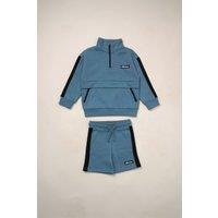 Ellesse Boy's 2-Piece Jumper & Short Outfit Set in Blue | Size: 6-7 Years