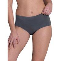 Anita Women's Essential High Waist Brief+ in Grey | Size: 10-12