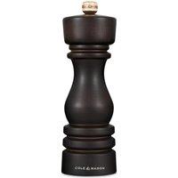 Cole & Mason London Beech Wood Pepper Mill 180mm - Black