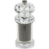 Cole & Mason Acrylic Precision+ Pepper Mill 140mm - Clear