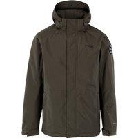 Trespass Men's DLX Cyril Waterproof Jacket in Brown | Size: XS