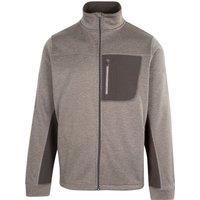 Trespass Men's Radnage Marl AT200 Fleece Jacket in Dark Grey | Size: Large