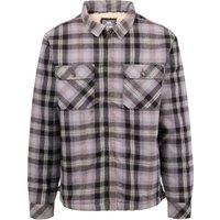 Trespass Men's Danehill Sherpa Lined Shirt in Grey | Size: Small