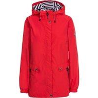Trespass Women's Flourish Waterproof Jacket in Red | Size: XS