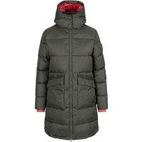 Trespass Women's Parkview Long Length Casual Jacket in Brown | Size: Medium