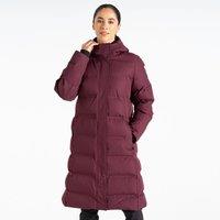 Dare 2b Women's Wander Waterproof Longline Padded Jacket in Lilac | Size: 12