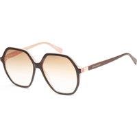 Longchamp Women's LO707S-208 Fashion Geometric/Octagonal Sunglasses in Beige