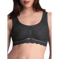 Anita Women's Essential Lace Bralette in Grey | Size: 8