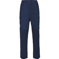 Trespass Women's Rambler Convertible Hiking Trousers in Navy | Size: XS