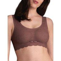 Anita Women's Essential Lace Bralette in Red | Size: 8