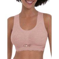 Anita Women's Essential Lace Bralette in Pink | Size: 10