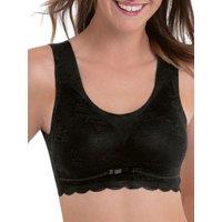 Anita Women's Essential Lace Bralette in Black | Size: 14