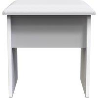 Ready Assembled 2 U Seattle Stool (Ready Assembled) in White