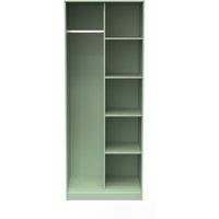 Ready Assembled 2 U Dallas Open Wardrobe (Ready Assembled) in Pale Green | Size: Large
