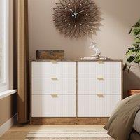 Ready Assembled 2 U Denver 6 Drawer Bed Box (Ready Assembled) in Dark Brown | Size: Large