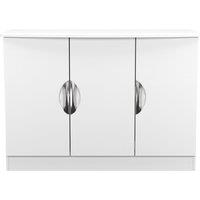 Ready Assembled 2 U Holborn 3 Door Sideboard (Ready Assembled) in White | Size: Large