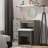 Ready Assembled 2 U Surrey Stool (Ready Assembled) in Grey