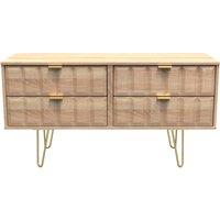 Metro 4 Drawer Bed Box (Ready Assembled)