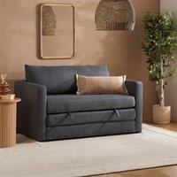 Birlea Eli Grey Fold Out Sofa Bed Settee