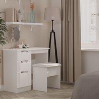Ready Assembled 2 U Holborn Stool (Ready Assembled) in White