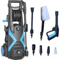ProKleen Pressure Washer High Power Jet Wash Portable 165 Bar 2.2kW in Black