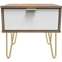 Ready Assembled 2 U Bexley 1 Drawer Bedside (Ready Assembled) | Size: Small
