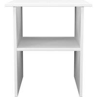 Ready Assembled 2 U Gloucester Lamp Table (Ready Assembled) in White