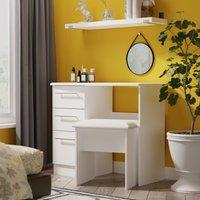 Ready Assembled 2 U Carlton Vanity (Ready Assembled) in White | Size: Medium