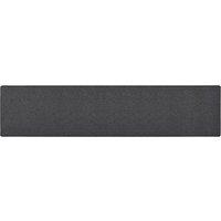 Berkfield Home Carpet Runner Anthracite 50x250 cm in Black | Size: 100 cm diameter