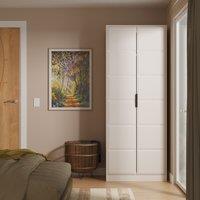 Ready Assembled 2 U Seattle 2 Door Robe (Ready Assembled) in Taupe | Size: Large