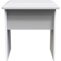 Ready Assembled 2 U Metro Stool (Ready Assembled) in White