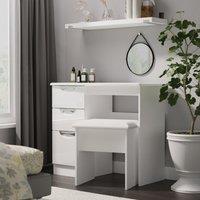 Ready Assembled 2 U Holborn Vanity (Ready Assembled) in White | Size: Medium