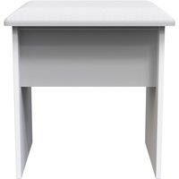 Ready Assembled 2 U Cumbria Stool (Ready Assembled) in White