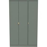 Ready Assembled 2 U Denver 3 Door Robe (Ready Assembled) in Pale Green | Size: Large
