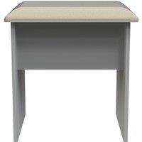 Ready Assembled 2 U Metro Stool (Ready Assembled) in Grey